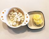 離乳食 朝食 パンとジャガイモのおかゆ作り方2写真