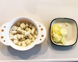 離乳食 朝食 パンとジャガイモのおかゆ作り方3写真
