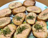 簡単☆たらこソースでカナッペ作り方5写真