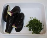 ナスのひき肉ポン酢作り方1写真
