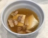 自家製チャーシューと豆腐の、中華スープ!作り方3写真