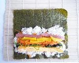 スパムキンパ　スパムの韓国海苔巻き作り方5写真