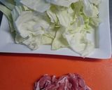 ☆キャベツと豚の塩炒め☆作り方1写真