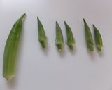 豆腐でお食事ワッフル✨オクラも入れ焼くよ作り方1写真