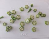 豆腐でお食事ワッフル✨オクラも入れ焼くよ作り方2写真