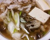 お一人様用♪簡単な豚鍋♥作り方3写真