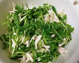 覚書★豆苗と鶏ささみの塩レモンサラダ作り方4写真