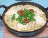 めかぶオムレツ作り方3写真