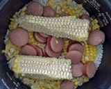 ウインナー入りトウモロコシご飯作り方3写真