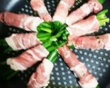 ニラの豚肉巻き　紹興酒で更に旨い作り方4写真