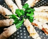 ニラの豚肉巻き　紹興酒で更に旨い作り方5写真
