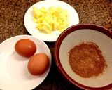 HB☆洋酒の香る林檎パウンドケーキ♪作り方1写真