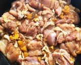 鶏肉のオレンジ焼き☆作り方4写真