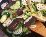 夏野菜の揚げびたし風作り方2写真