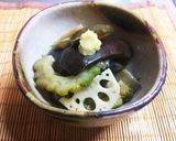 夏野菜の揚げびたし風作り方4写真