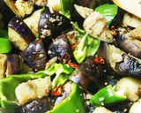 ピリ辛☆ナスとピーマンの肉味噌炒め作り方7写真