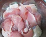 鶏ムネ肉と茄子の甘味噌炒め丼作り方1写真
