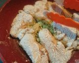 糖質制限♪鳥むね肉マスタード炒め作り方7写真