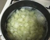 サラミとチーズのポテトサラダ作り方1写真