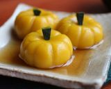 ハロウィン☆かぼちゃだんご☆やわらか持続作り方7写真
