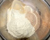 糖質制限　三大原料＋全粒粉均等配合食パン作り方1写真