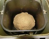 糖質制限　三大原料＋全粒粉均等配合食パン作り方6写真