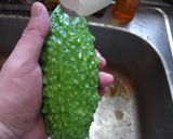 最速のゴーヤのポアレのオイルサーディン添作り方7写真