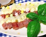 塩まぐろと玉ねぎのピンチョス風おつまみ作り方7写真