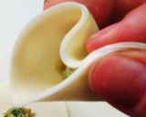 市販の皮でモッチモチ！厚皮ギョーザ作り方5写真