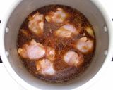 圧力鍋 de 鶏手羽元の酢じょうゆ煮作り方2写真