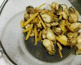 料亭のような優しい味牡蠣の炊き込みご飯作り方4写真