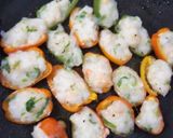 お弁当にも美味しい☆ピーマンのエビ詰め作り方9写真