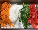 野菜のチャプチェ作り方1写真