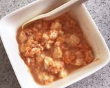 モグモグ期☆ツナにんじんのミルクパンがゆ作り方5写真