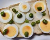しらす×茹で卵　青のりパセリトースト作り方3写真