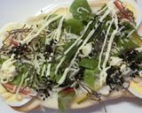 茹で卵×しらす、スイスチャードのトースト作り方4写真