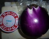 フィレンツェ茄子の天ぷら(団扇茄子)作り方1写真