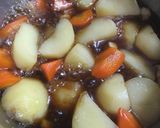 超楽々 ほっこり肉じゃが鶏版 作ります作り方3写真