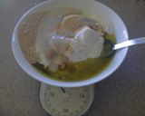 魚焼きグリルで。はったい粉のクッキー作り方1写真