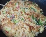 カニ缶とカニカマで、おいしい蟹タマできた作り方7写真