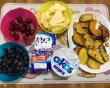 果物と焼き芋と焼きかぼちゃのバイキング作り方3写真
