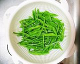 いんげんと豚こまの味噌炒め作り方4写真