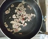 いんげんと豚こまの味噌炒め作り方5写真