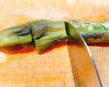 焼き茄子と八丁味噌の重陽寿司作り方4写真