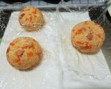 休日カフェご飯☆ライスコロッケ作り方3写真