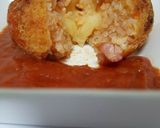 休日カフェご飯☆ライスコロッケ作り方7写真
