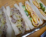 【お弁当にもう一品】ハムエッグチーズ作り方6写真