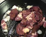 鳥レバーガーリックソテー作り方3写真