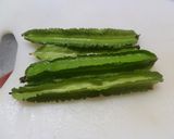 四角豆の素揚げ作り方1写真