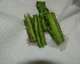 四角豆の素揚げ作り方7写真